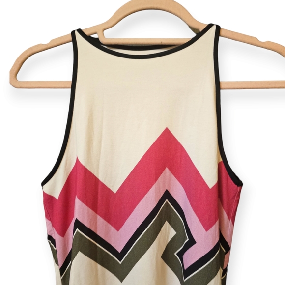 Ted Baker Seenaa Print Jersey Dress Sleeveless - Picture 5 of 7
